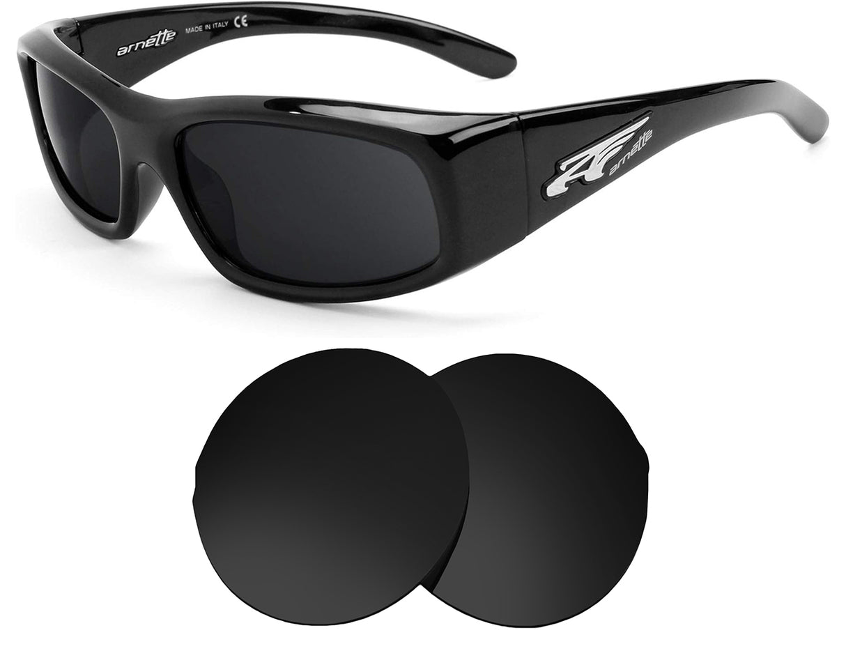 Arnette AN4049-Replacement Lenses-Volcanic Black-Non-Polarized-Seek Optics