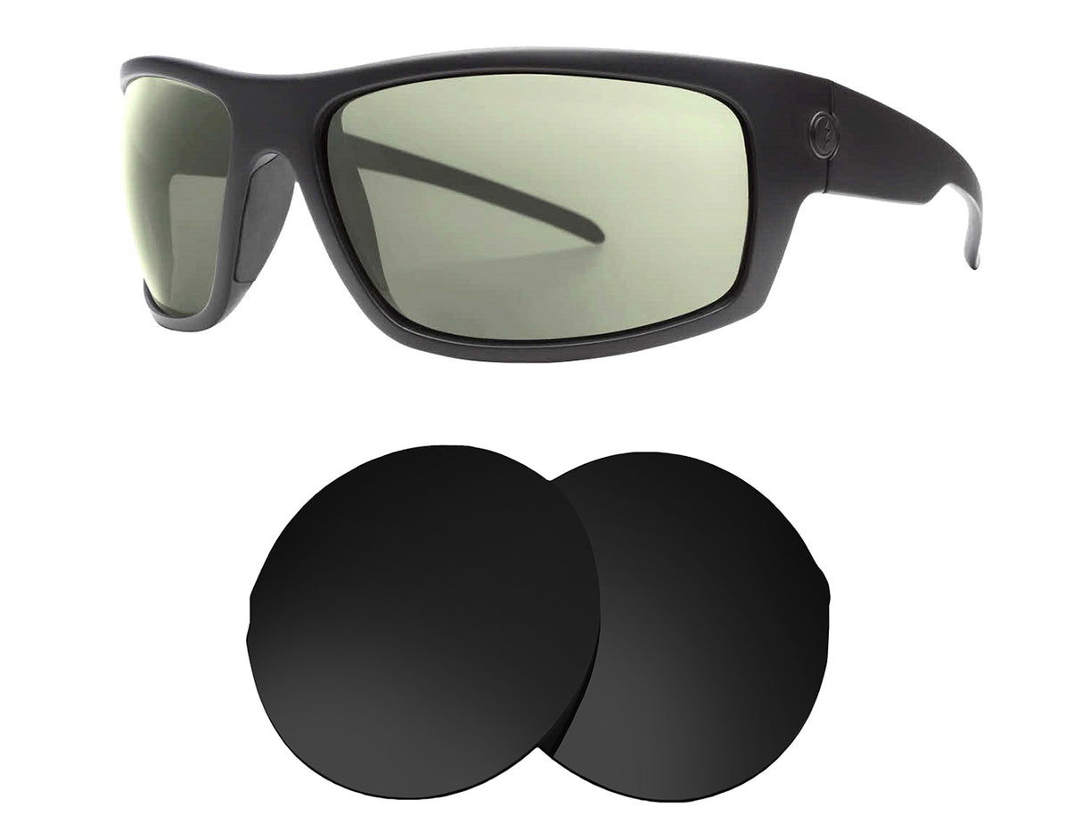 Electric Tech One XL Sport-Replacement Lenses-Volcanic Black-Non-Polarized-Seek Optics