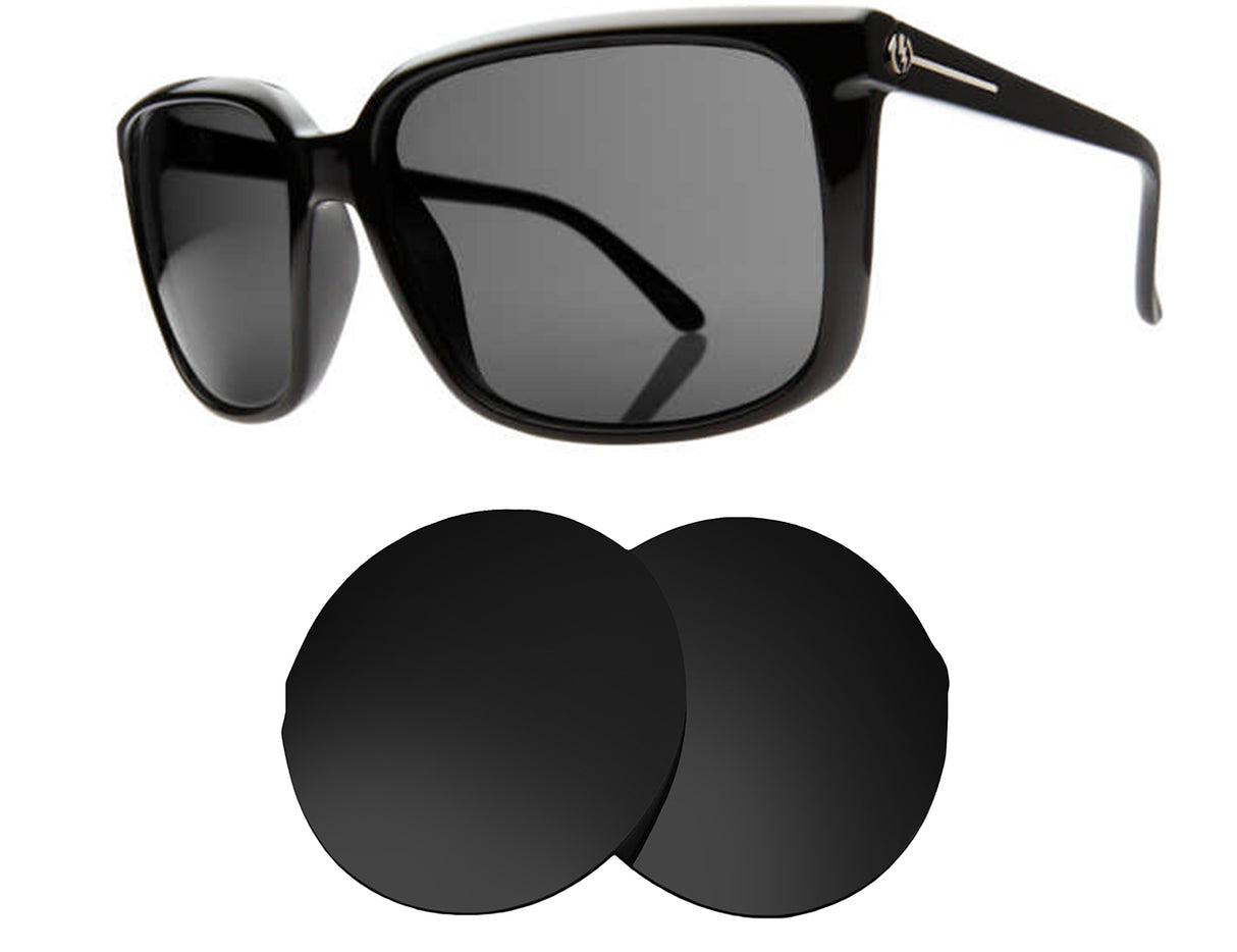 Electric Venice-Replacement Lenses-Volcanic Black-Non-Polarized-Seek Optics