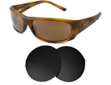 Maui Jim Ikaika MJ281-Replacement Lenses-Volcanic Black-Non-Polarized-Seek Optics