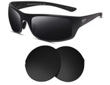 Maui Jim Big Wave MJ440-Replacement Lenses-Volcanic Black-Non-Polarized-Seek Optics