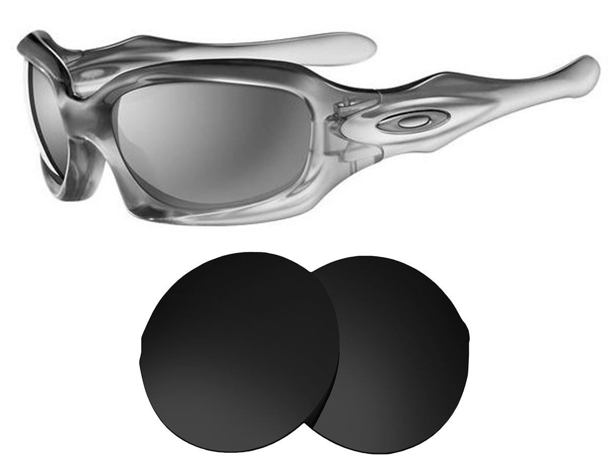 Oakley Monster Doggle-Replacement Lenses-Volcanic Black-Non-Polarized-Seek Optics