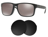 Oakley Holbrook Asian Fit OO9244 Series-Replacement Lenses-Volcanic Black-Non-Polarized-Seek Optics