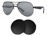 Ray-Ban RB3523 59mm-Replacement Lenses-Volcanic Black-Non-Polarized-Seek Optics