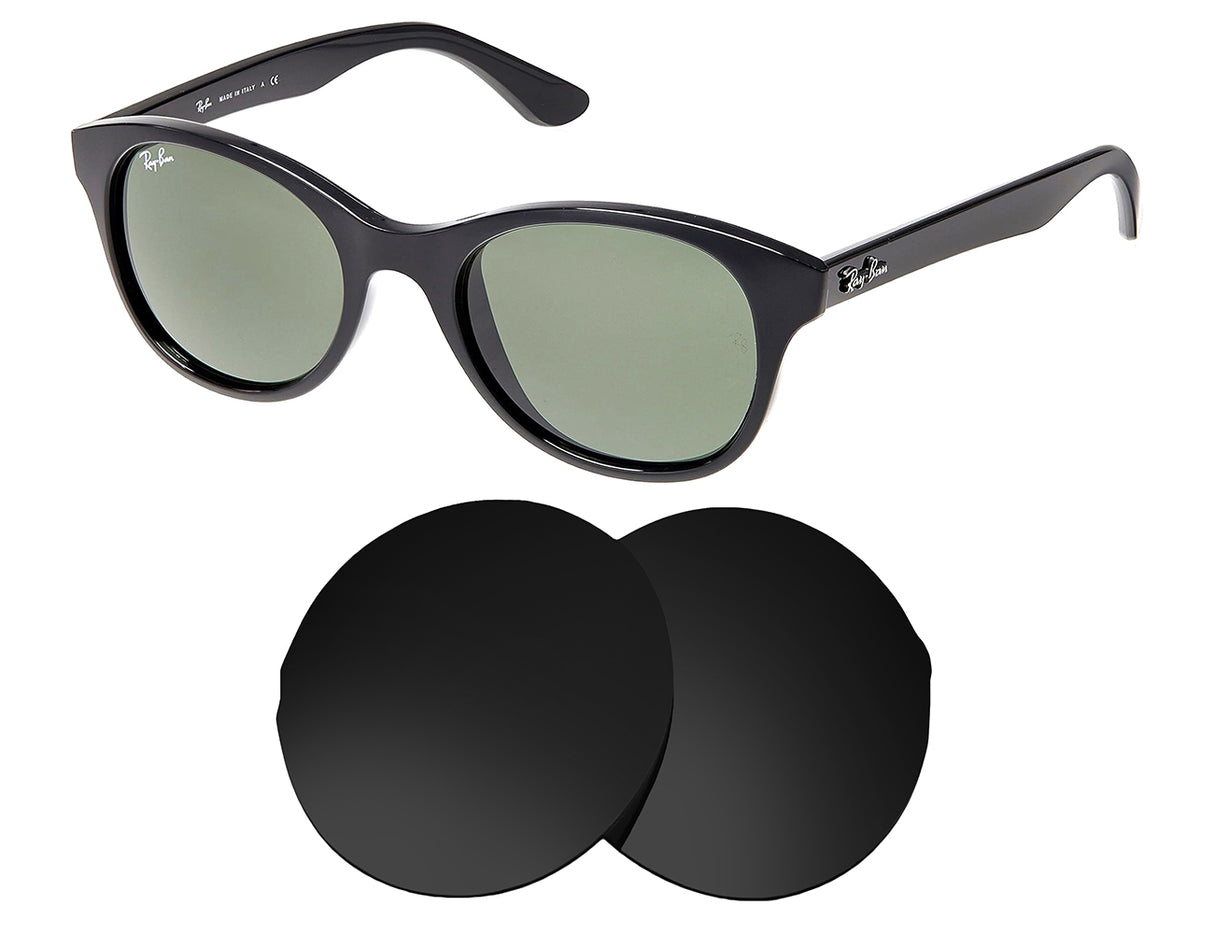 Ray-Ban RB4203 51mm-Replacement Lenses-Volcanic Black-Non-Polarized-Seek Optics