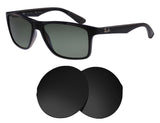 Ray-Ban RB4234 58mm-Replacement Lenses-Volcanic Black-Non-Polarized-Seek Optics