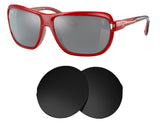 Ray-Ban Scuderia Ferrari Collection RB4365M 62mm-Replacement Lenses-Volcanic Black-Non-Polarized-Seek Optics