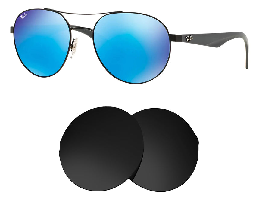 Ray-Ban RB3536 55mm-Sunglass Lenses-Seek Optics