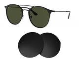 Ray-Ban RB3546 49mm-Replacement Lenses-Volcanic Black-Non-Polarized-Seek Optics