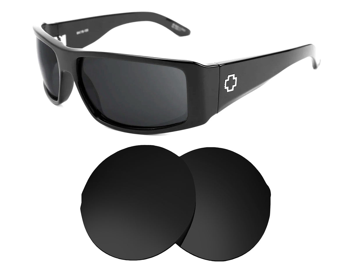 Spy Optic Council-Replacement Lenses-Volcanic Black-Non-Polarized-Seek Optics