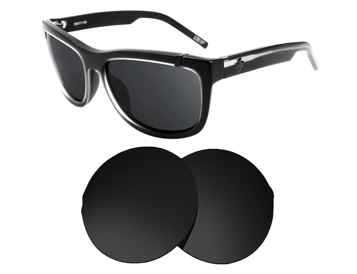 Spy Optic Murena-Replacement Lenses-Volcanic Black-Non-Polarized-Seek Optics