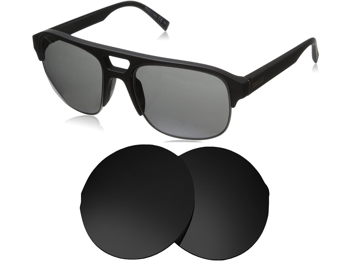 VonZipper Supernacht-Replacement Lenses-Volcanic Black-Non-Polarized-Seek Optics